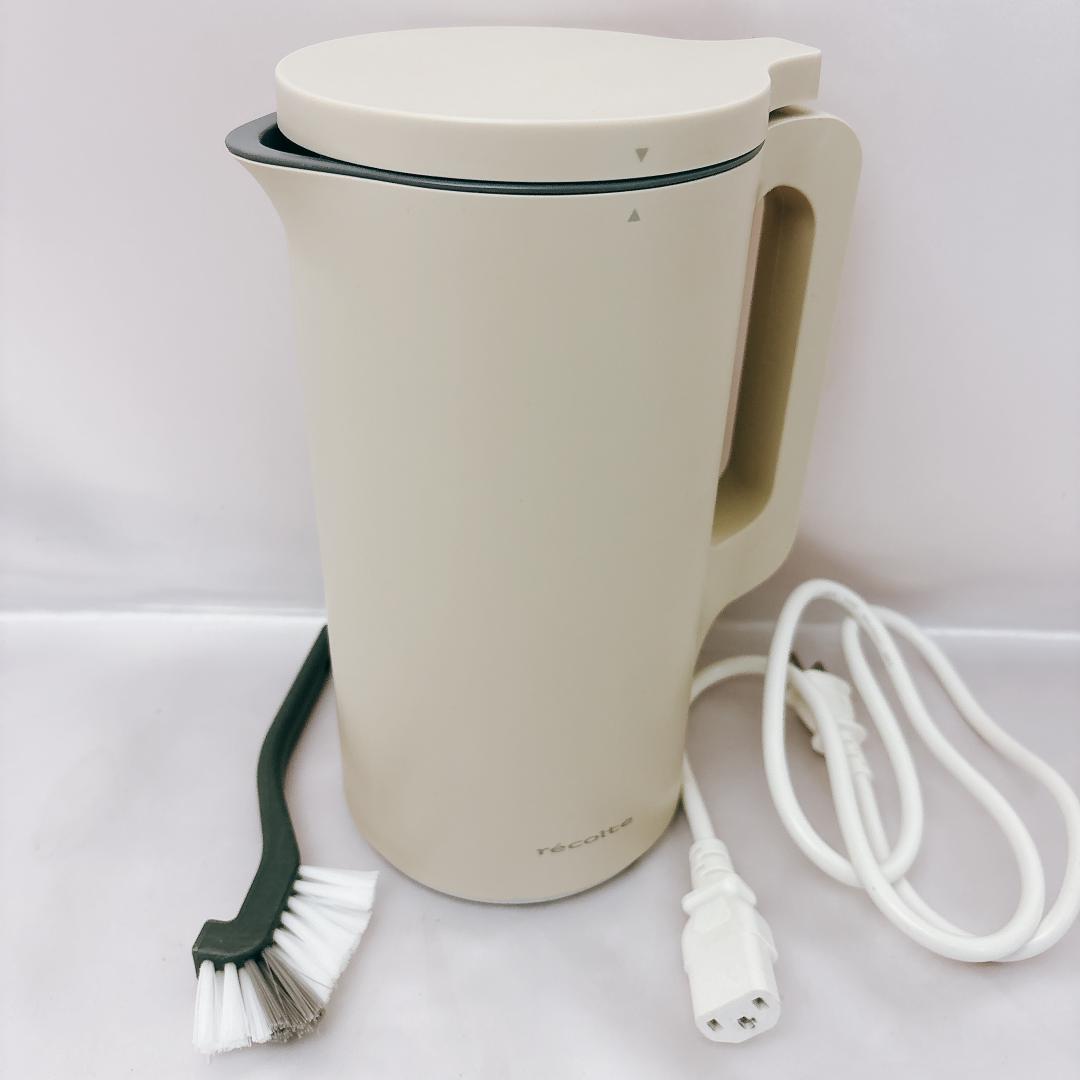 【美品】recolte レコルト 自動調理ポット スープメーカー 大容量