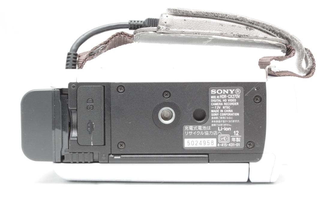 SONY HDR-CX270V　ビデオカメラ