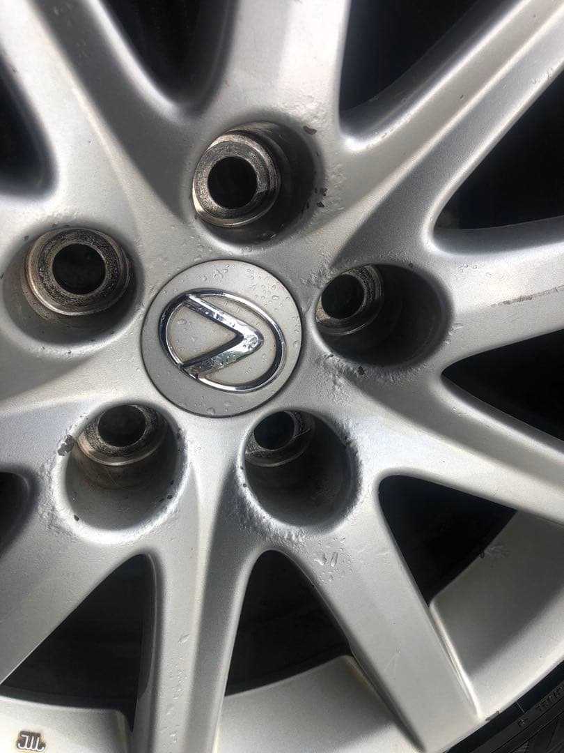 レクサスGS 純正アルミ　スタッドレスセット　直取引希望　着払　岐阜発