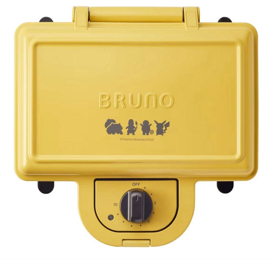 BRUNO ポケモン ホットサンドメーカー ピカチュウ ダブル ブルーノ