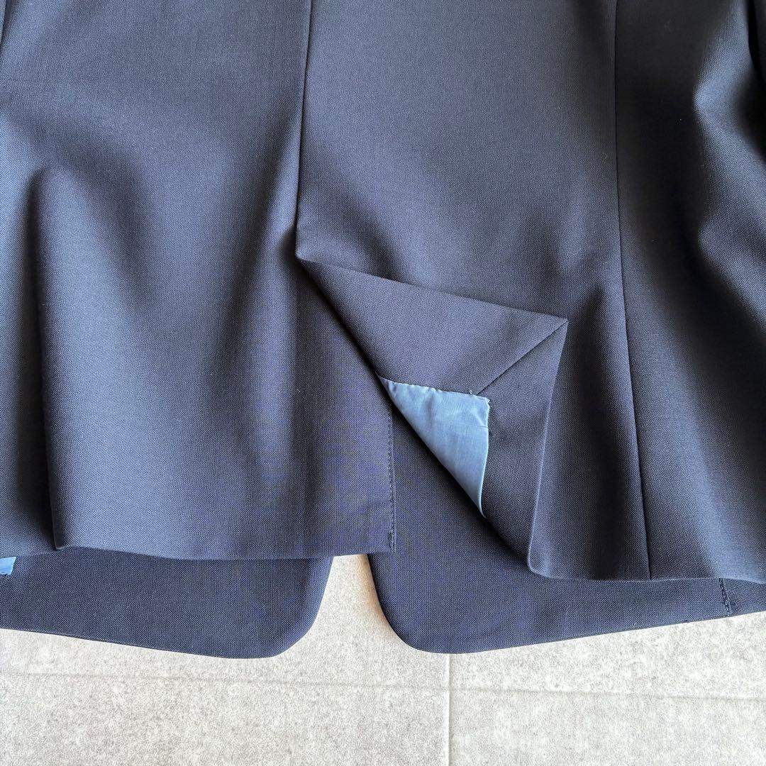 極美品✨グリーンレーベルリラクシング カチリラ パンツスーツ 紺 S~M