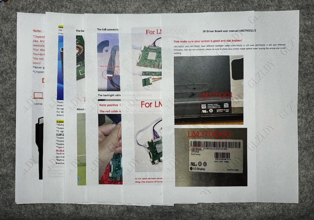 【iMac 外部モニター化キット】iMac 5K用LCDコントローラー