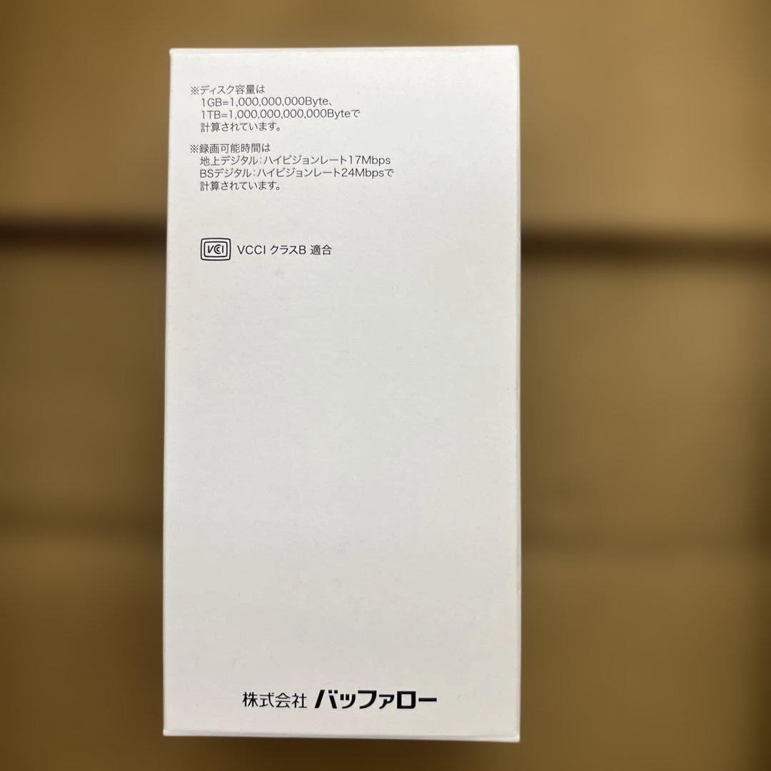 502 未開封　バッファロー SSD 外付け 1TB