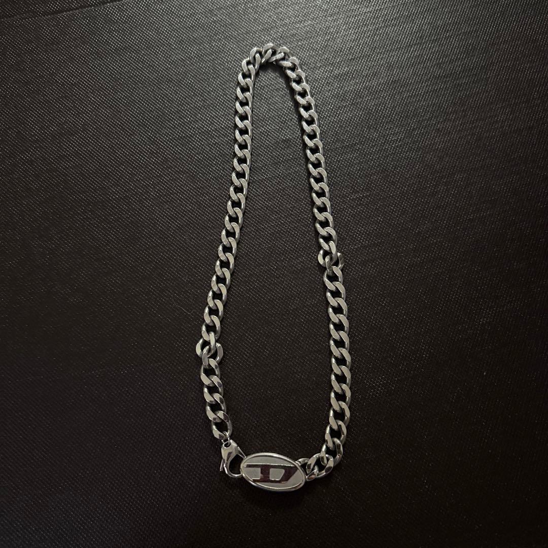 どなたでも即購入可‼️シルバーチェーンネックレス【DIESEL】