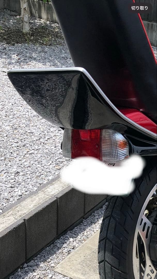 cbx400.550f ビート風延長テール。綺麗です。