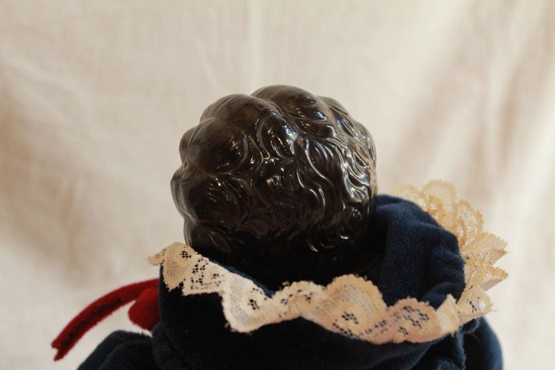 アンティーク　チャイナヘッドドール　ビスクドール