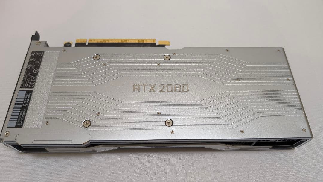 グラフィックボード・グラボ・ビデオカード GeForce RTX 2080 Founders Edition