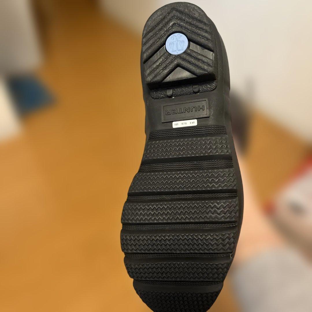 新品未使用 Hunter レインブーツ ブラック※値下げしました