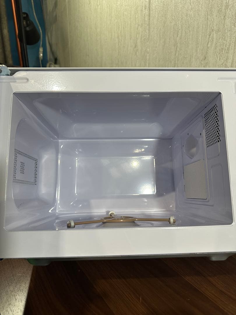 超美品 山善 電子レンジ 17L ホワイト YRM-HF171 25年製