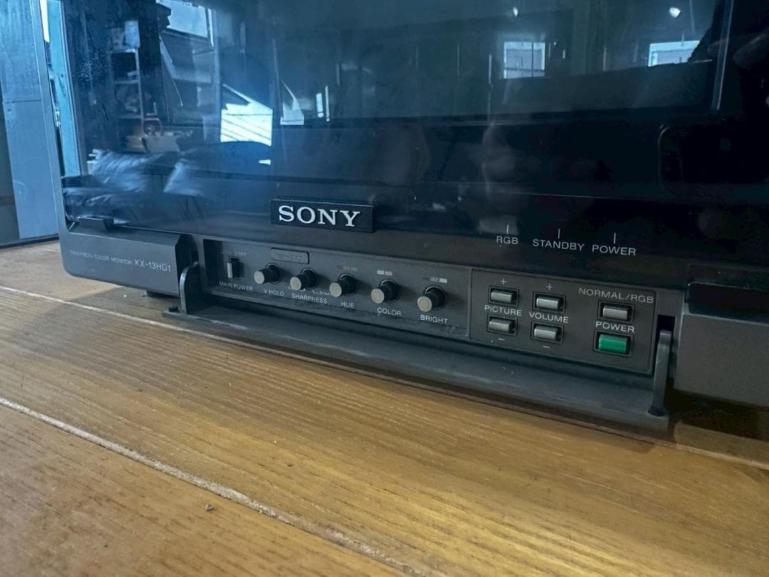 希少 ソニー トリニトロン カラーモニター 現状品 KX-13HG1 RW395