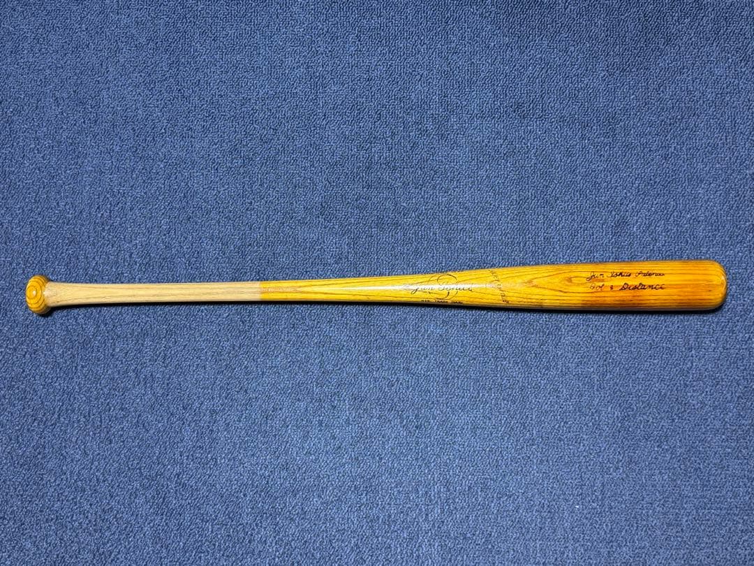 し*ん様 希少品 ジュン・イシイ製 硬式用圧縮バット 本物の王貞治氏実使用バット