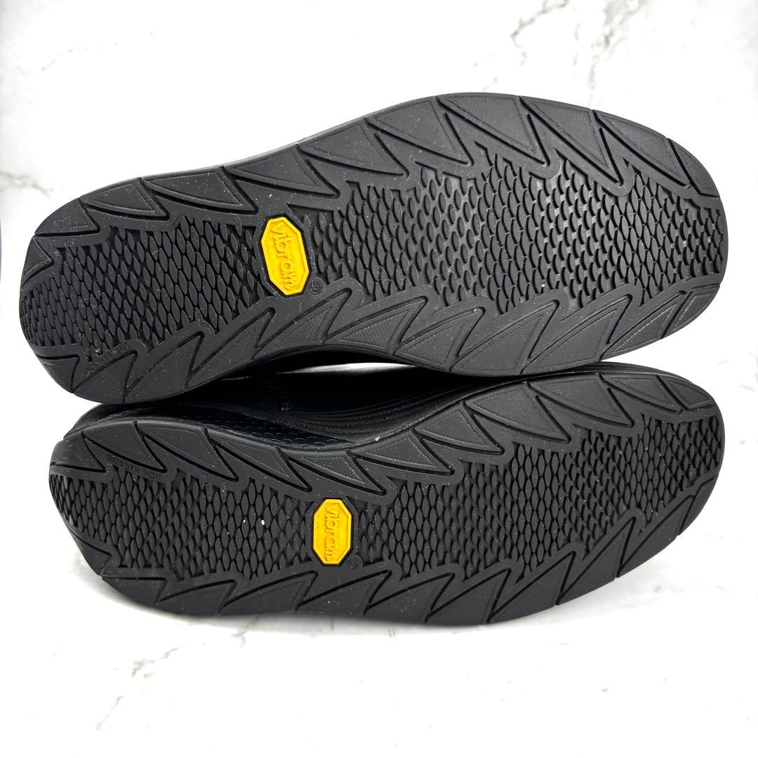 【美品】MBT サイドゴアブーツ レザー ブラック 厚底 ダイエットブーツ 本革