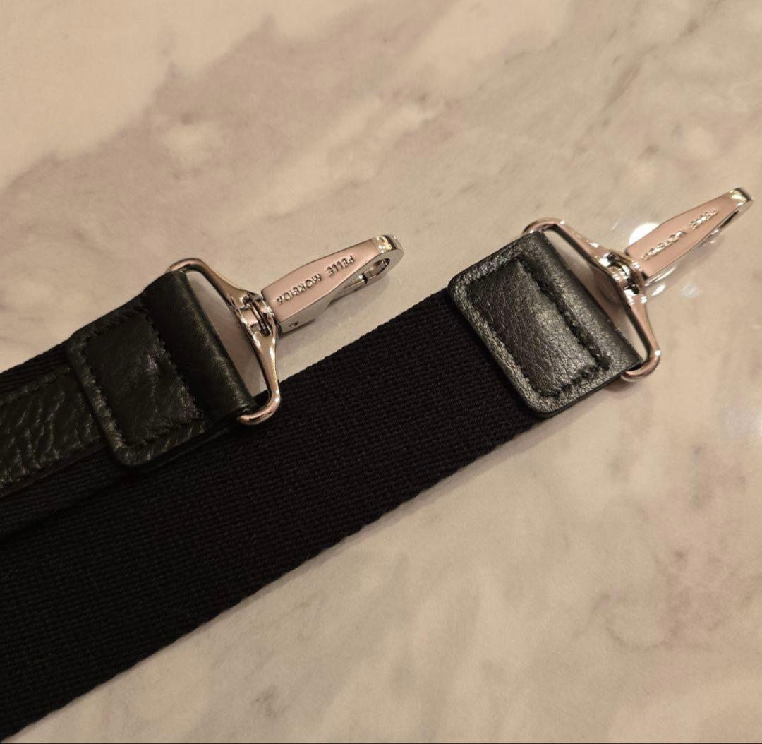 【美品】PELLE MORBIDA_シュリンクレザートートバッグ