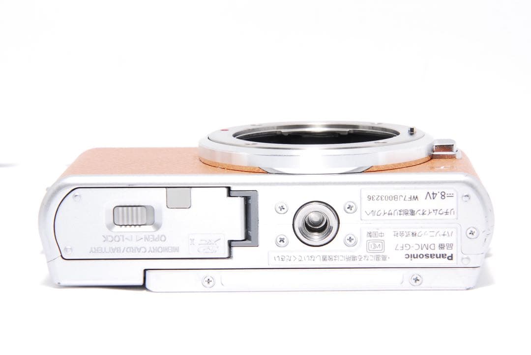 美品 LUMIX DMC-GF7 ブラウン ダブルレンズキット 一眼658回