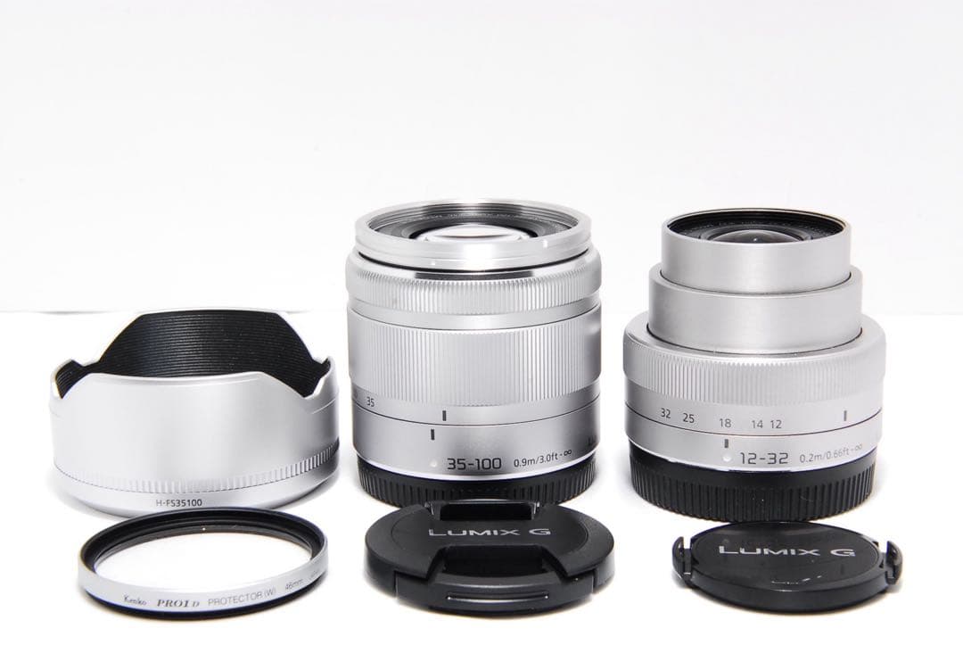 美品 LUMIX DMC-GF7 ブラウン ダブルレンズキット 一眼658回