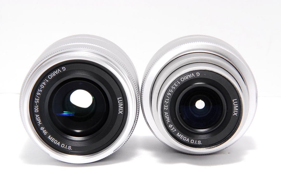 美品 LUMIX DMC-GF7 ブラウン ダブルレンズキット 一眼658回