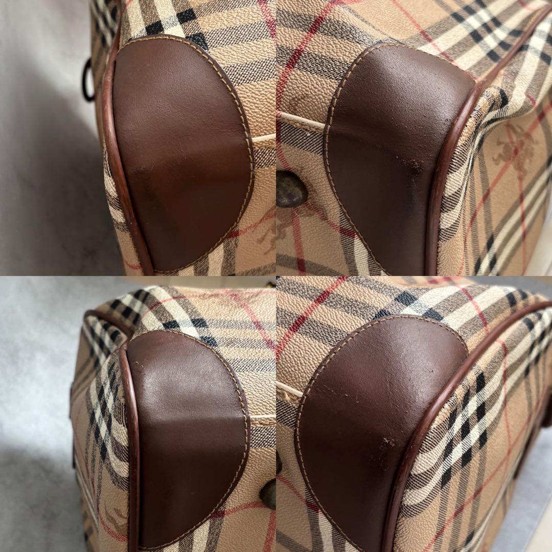 Burberry 2way ボストンバッグ 大容量 レディース メンズ