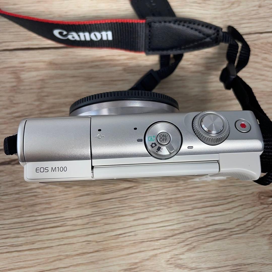 Canon EOS M100 ミラーレスカメラ レンズ付き D10