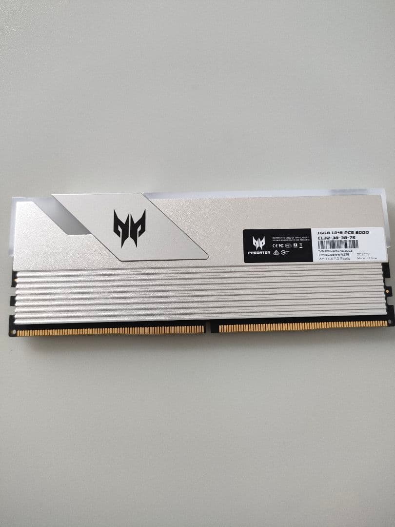 Predator Vesta Ⅱ DDR5 デスクトップPC用メモリ