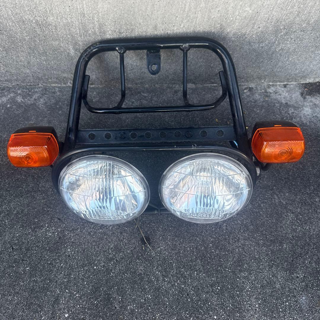 ズーマーAF58 純正ヘッドライト・ウィンカー・ステーセット