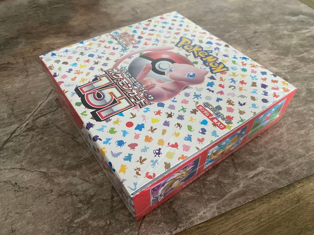 ポケモンカード151 BOXシュリンク付き