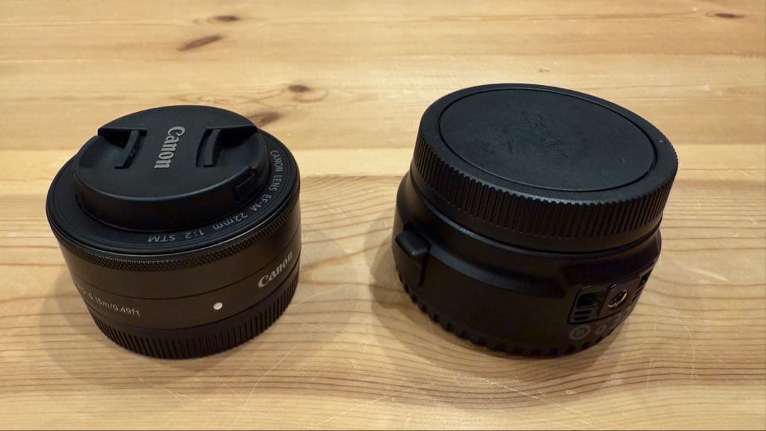 Canon EF 50mm f/1.8 STM+マウントアダプター