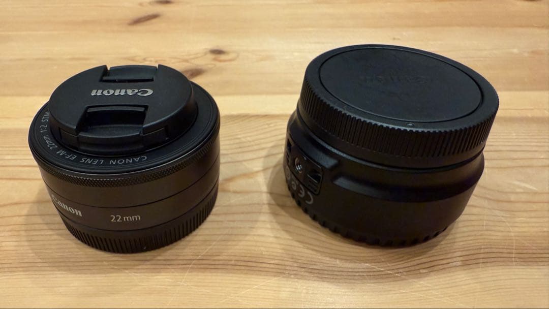 Canon EF 50mm f/1.8 STM+マウントアダプター