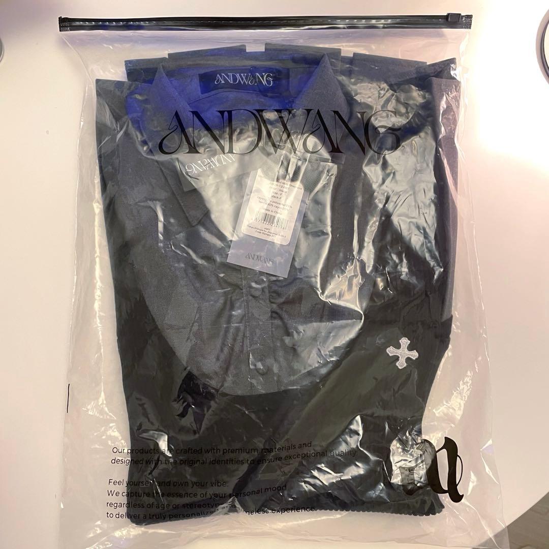 ワンピース ANDWANG Uniform pleated mini onepiece