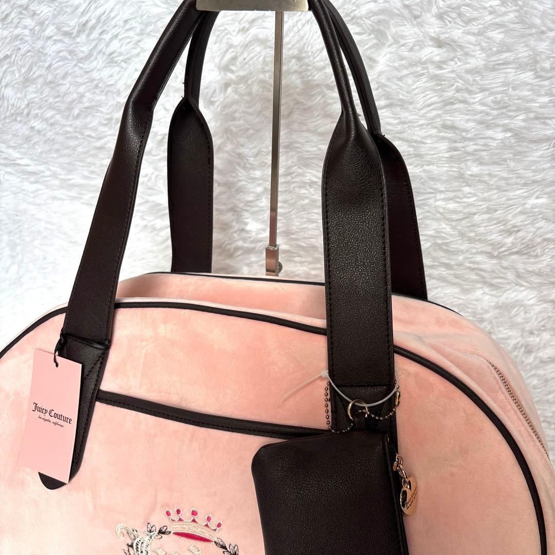 【新品未使用】大容量♡ジューシークチュール♡ボストンバッグ♡旅行♡Y2K