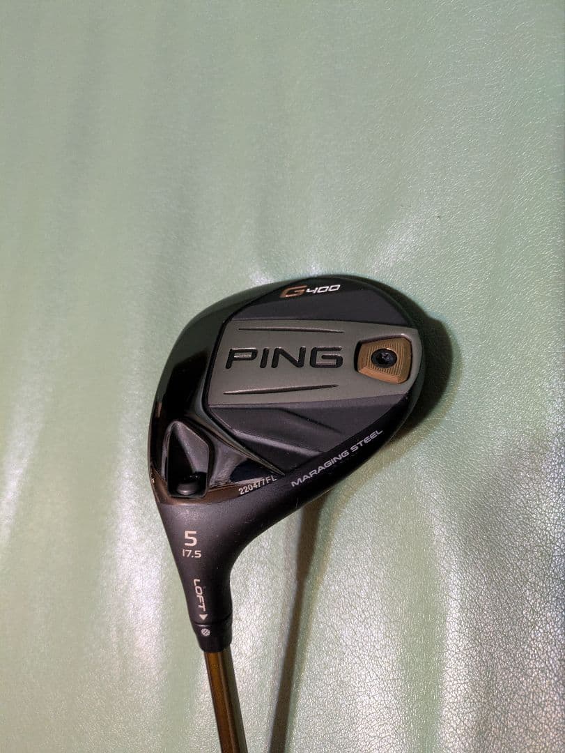 【美品】PING G400 5W レフティ