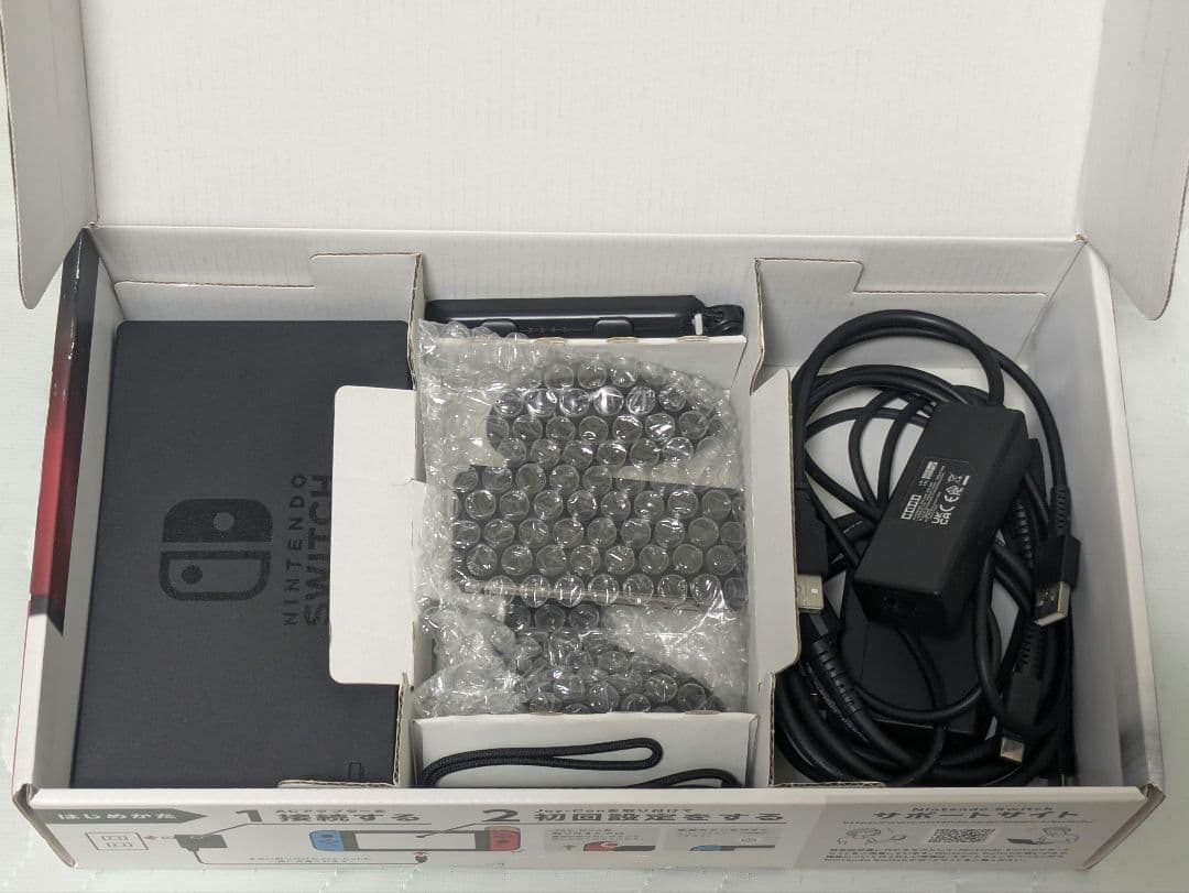 【即遊べるセット】Switch本体＋純正プロコン2個＋有線LAN＋α