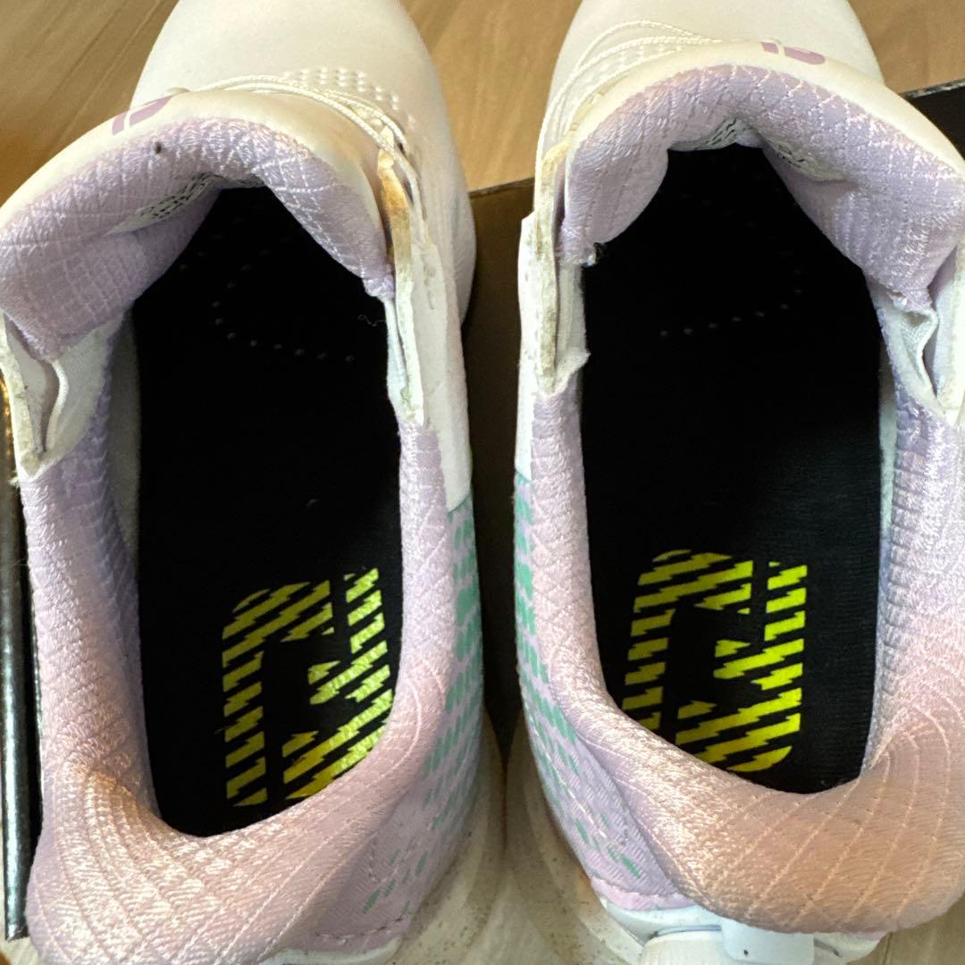 FootJoy ゴルフシューズ(女性用) ホワイト/グリーン/パープル2025年