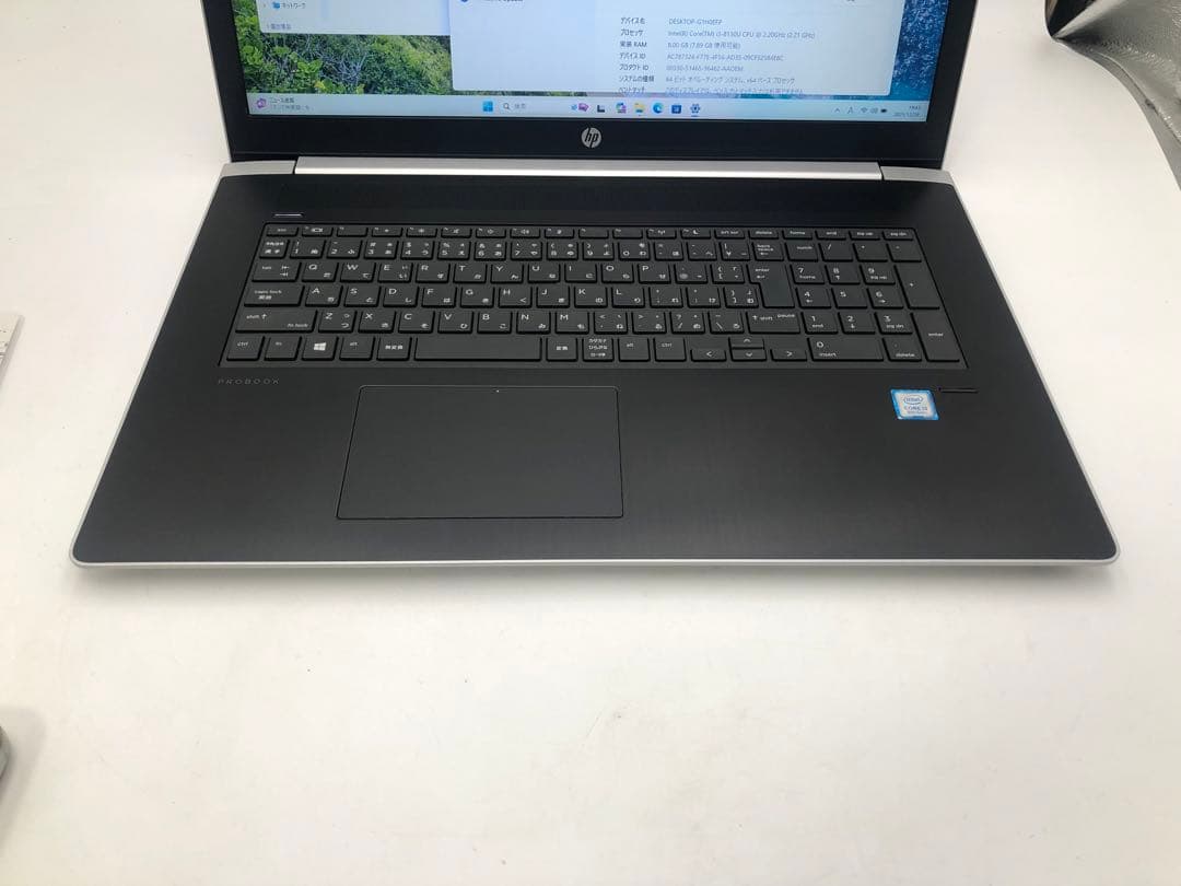Windowsノート本体 HP ProBook 470 G5 i3-8130U