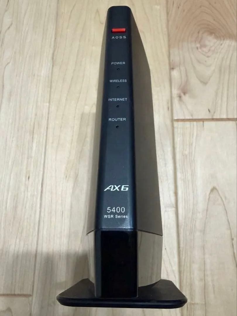 BUFFALO WSR-5400AX6無線LANルーター(Wi-Fi6対応)
