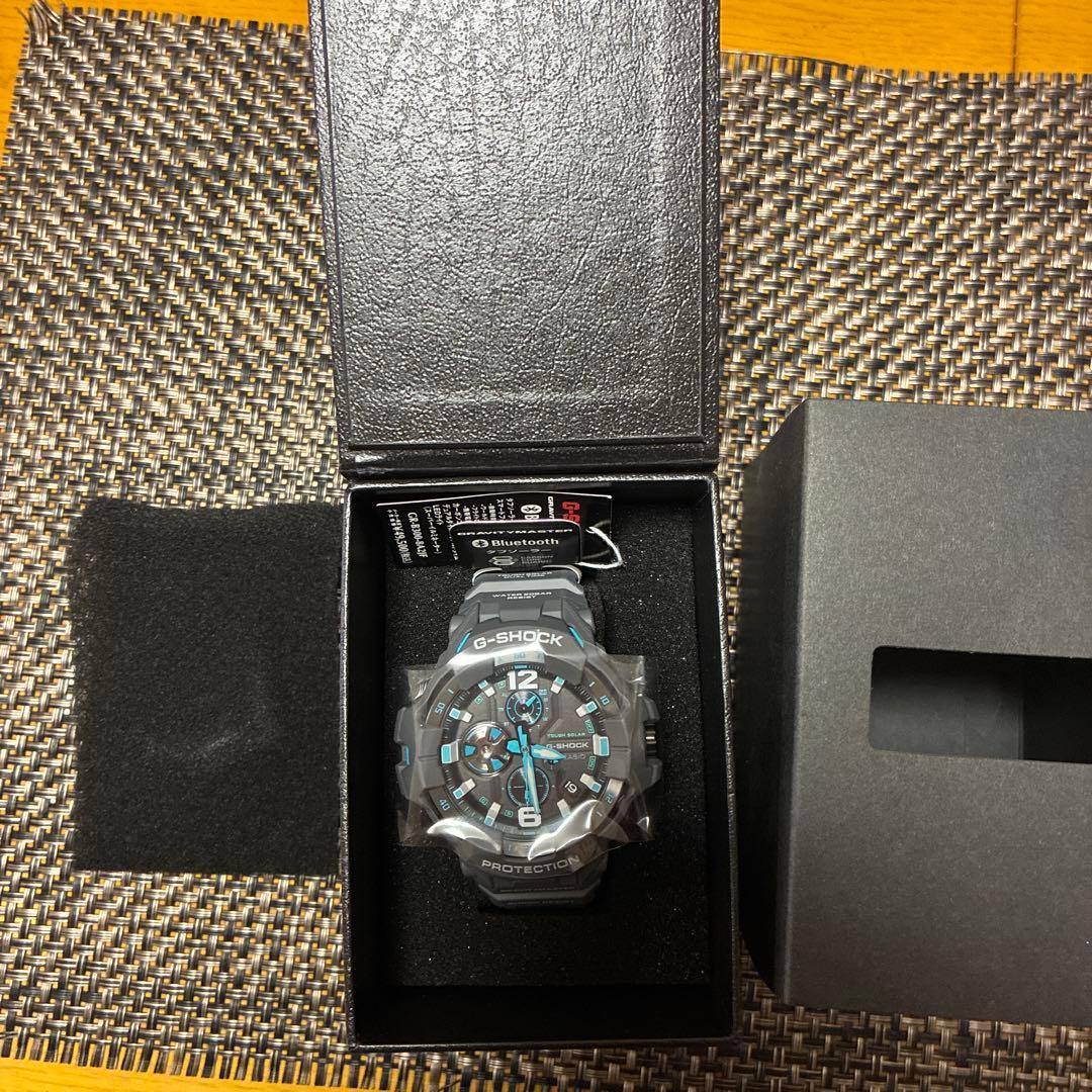 G-SHOCK デジタル時計 ブラック/ブルー