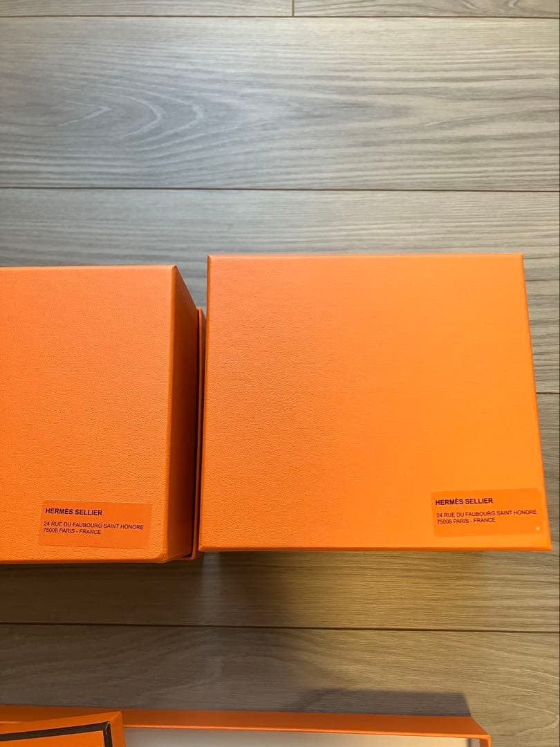 【17個セット】Hermes エルメス オレンジボックス 空箱 一部傷汚れあり
