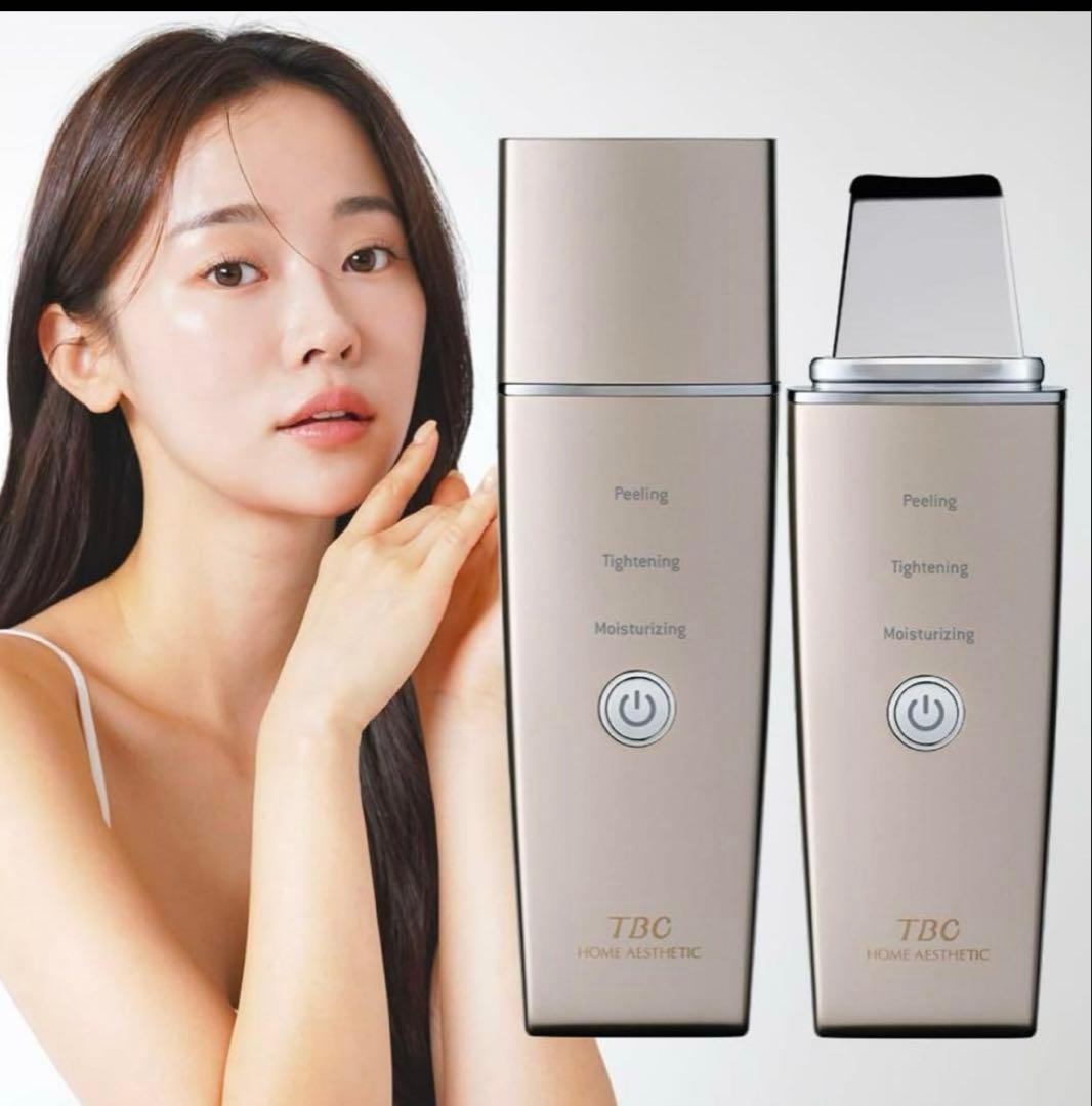 【新品】TBC 超音波洗浄美顔器 アクアピールクリア