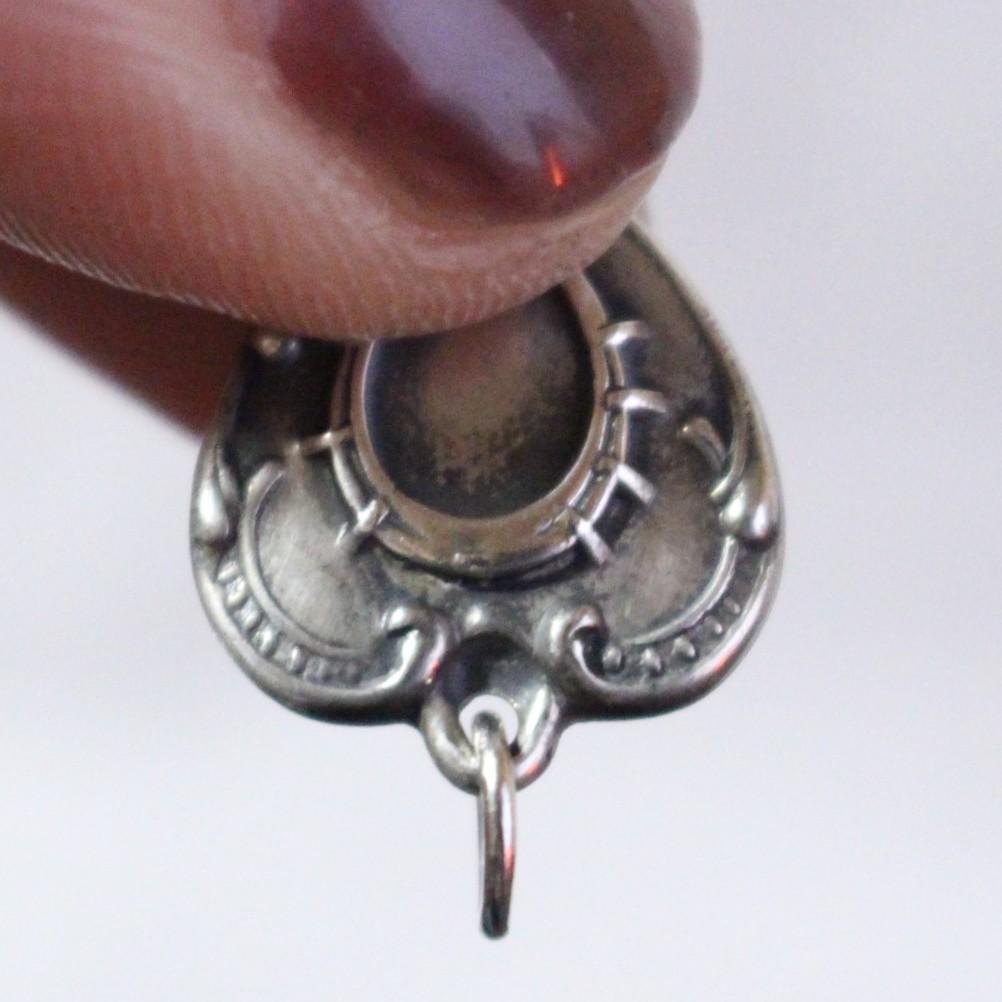 30s　スウィートハートジュエリー　WW2　ギフトに　ホースシュー　　波　 馬蹄