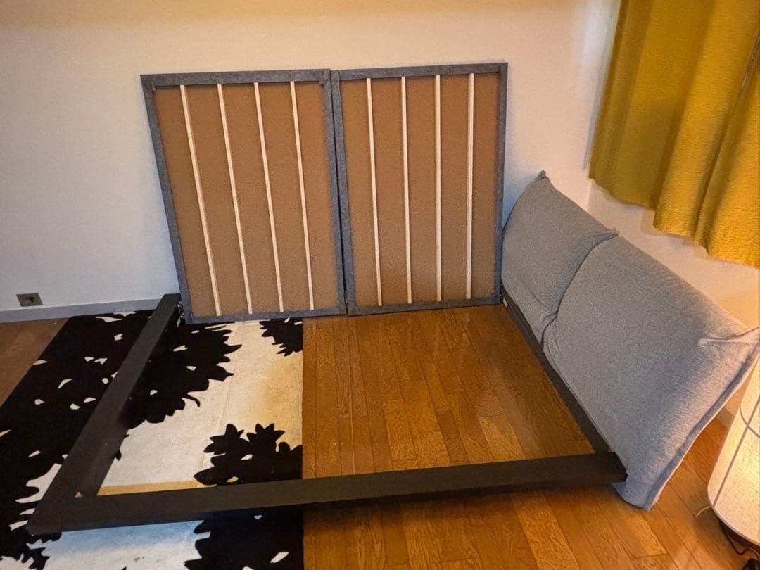 ドリームベッド/フレーム/ヘッドボード/ロースタイル　※直接引き取りは値引き可