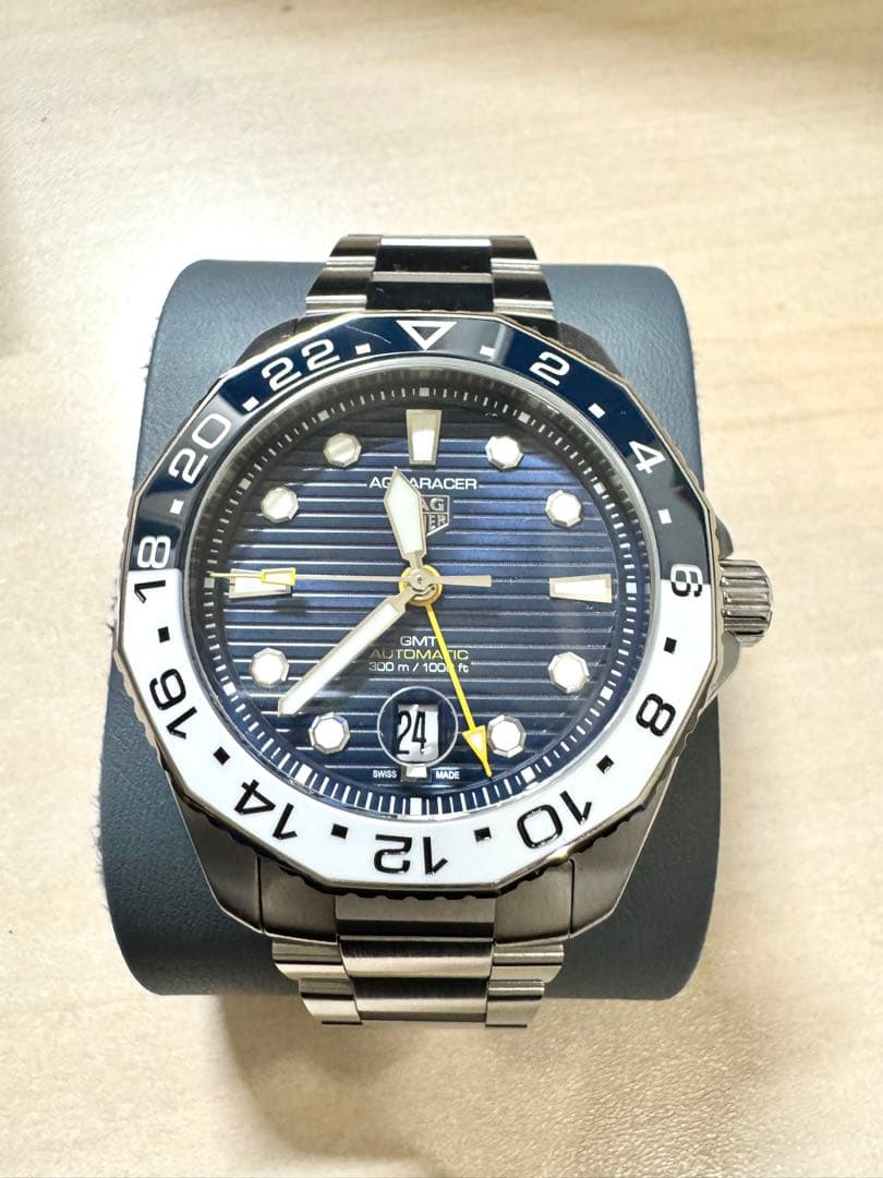 TAG Heuer タグホイヤー アクアレーサー キャリバー7 GMT自動巻時計