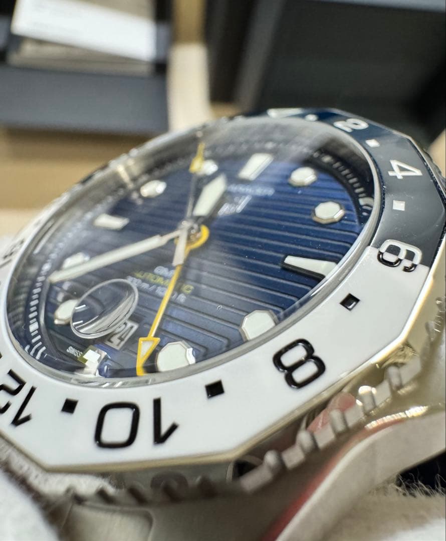 TAG Heuer タグホイヤー アクアレーサー キャリバー7 GMT自動巻時計