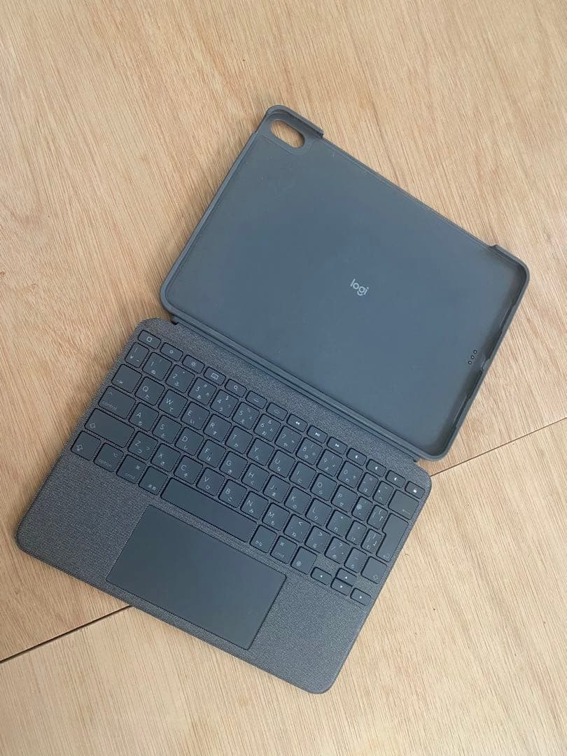 Logicool Combo Touch グレー iPad Air(第4世代)