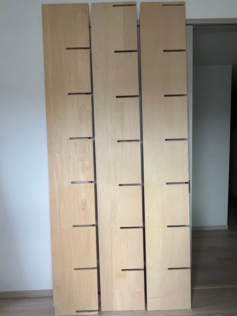 マルゲリータ　壁一面　本棚　縦7コマ×横7コマ　奥行350mm