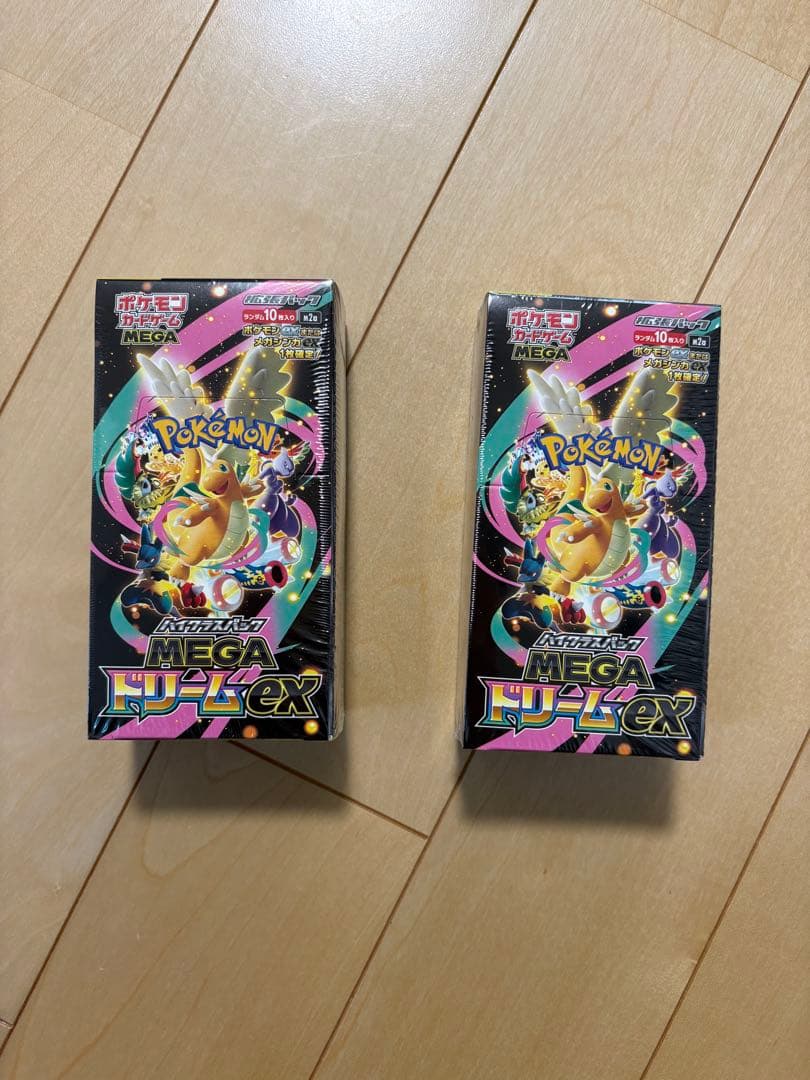 ポケカ　MEGAドリームex シュリンク付　2BOX