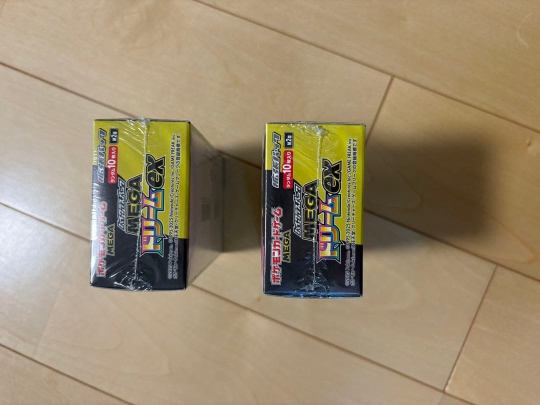 ポケカ　MEGAドリームex シュリンク付　2BOX