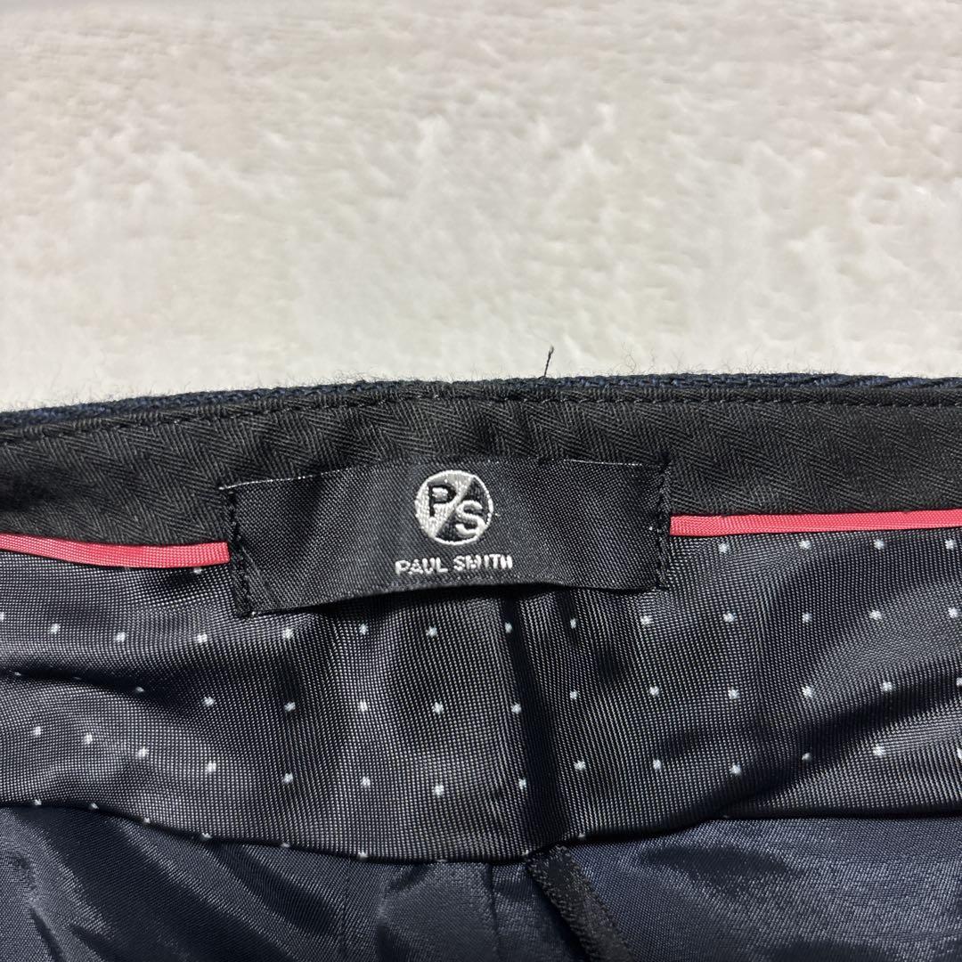 極美品★ピーエスポールスミス　セットアップ　ドット　ネイビー　3点セット　40