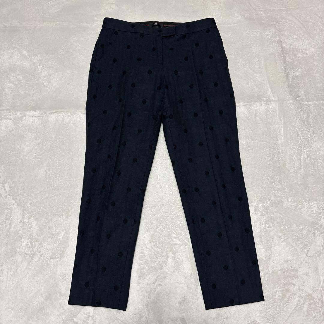 極美品★ピーエスポールスミス　セットアップ　ドット　ネイビー　3点セット　40