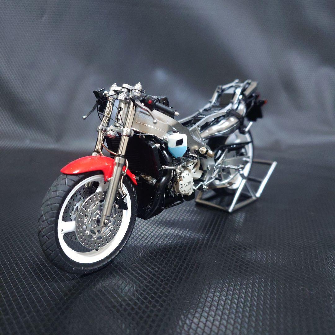 ハセガワ1/12 TZR250 (3MA)プラモデル完成品