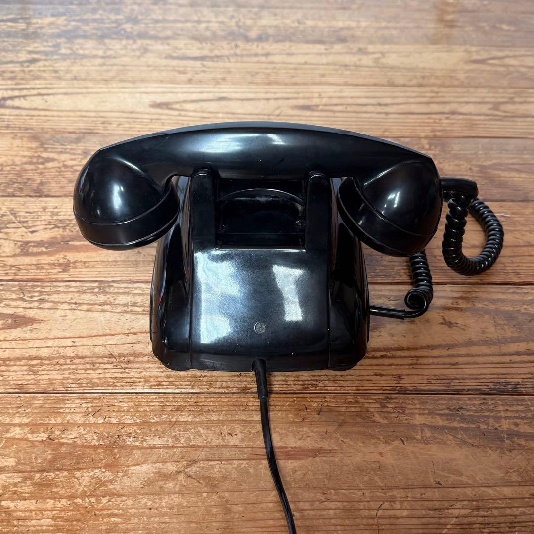 昭和 電話 黒電話 4号 レトロ 電電公社 ビンテージ 古道具 アンティーク