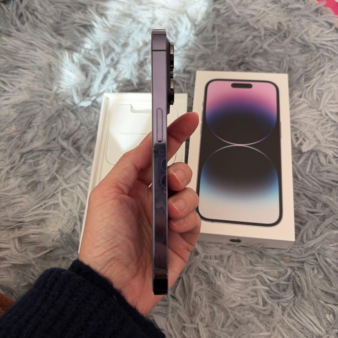 Apple iPhone 14Pro 256g ディープパープル 本体